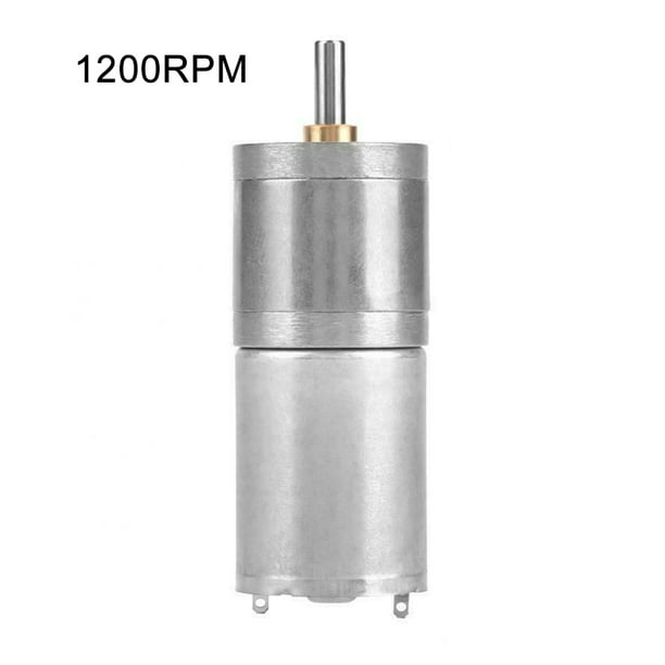 Details about / AM/_ 25mm 5-1200RPM Metal Gear Reduction Worm Reversible Turbo Geared Motor Repla